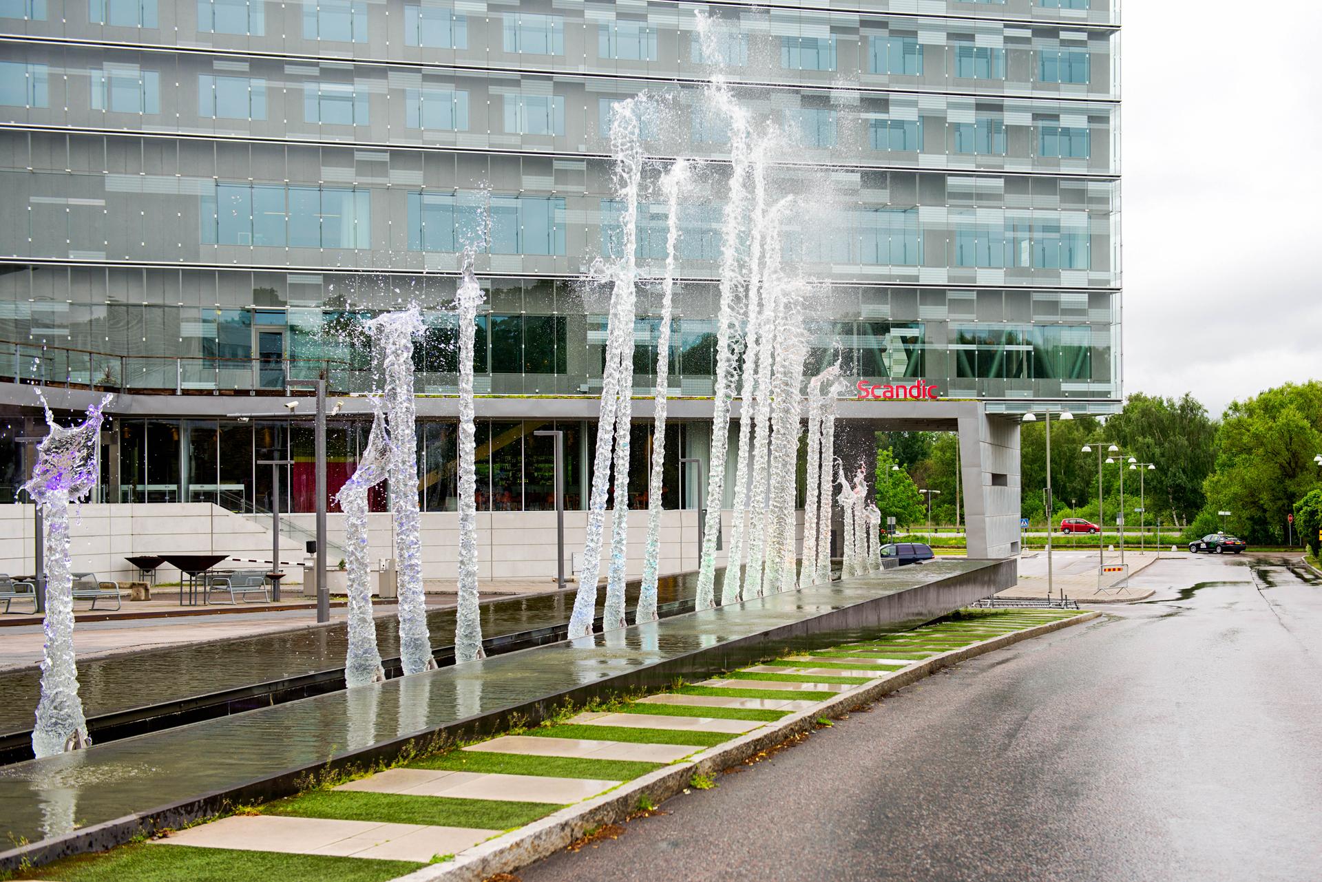 Scandic Talk, facade