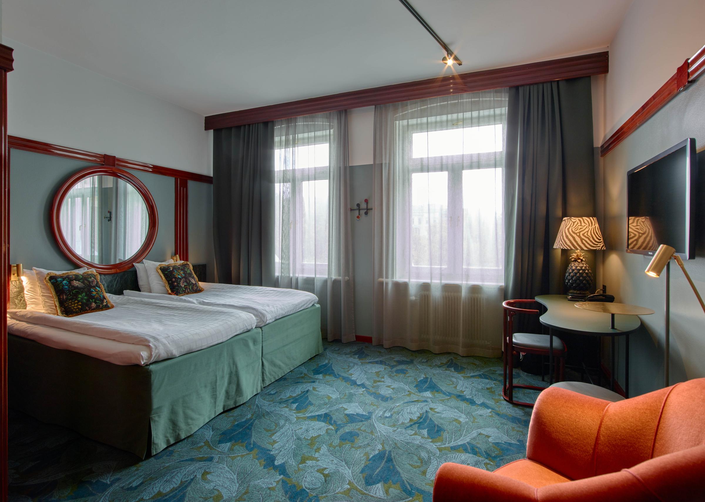 Twin Superior room at Scandic Kramer Malmo
