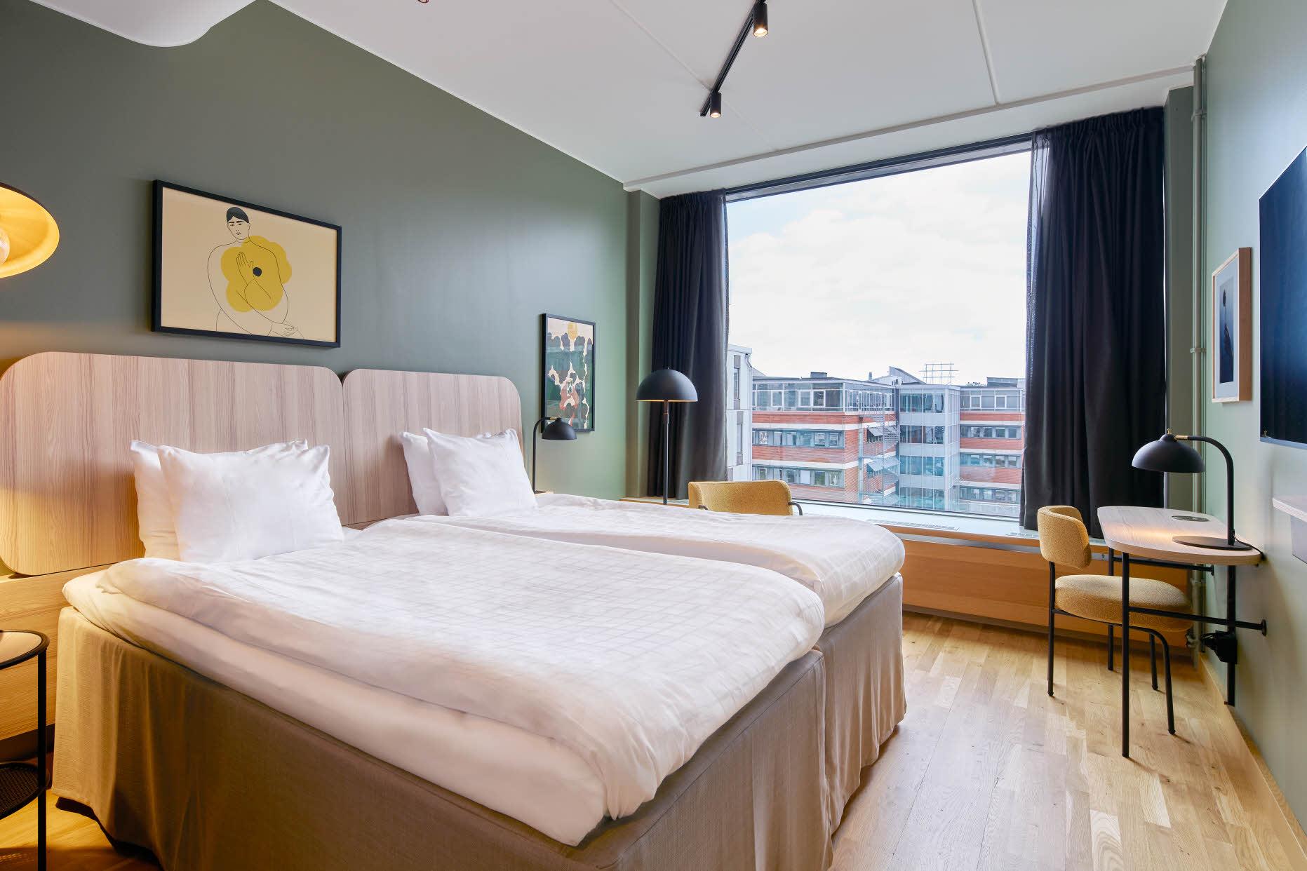 standard room at scandic alvik