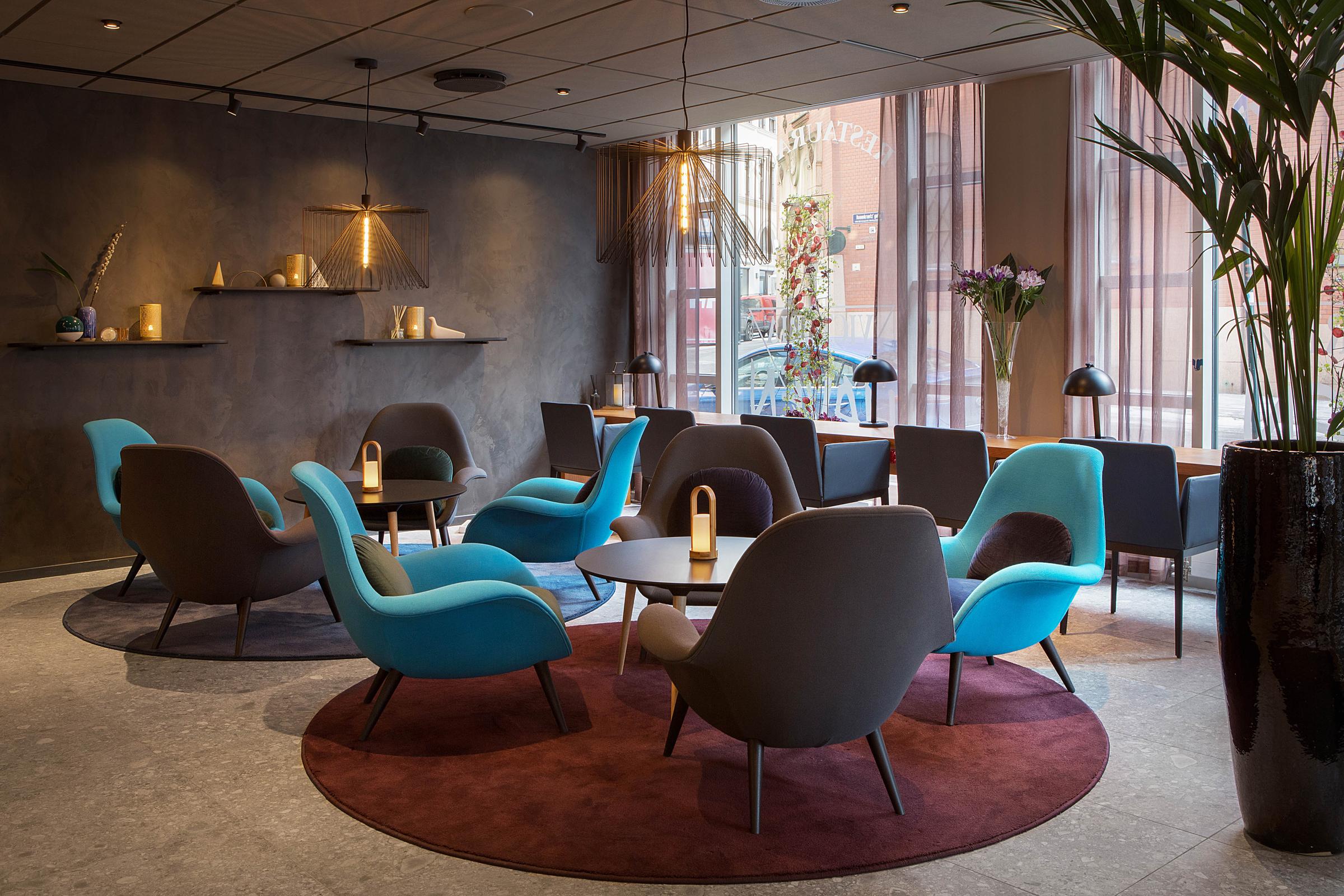 Lobby hotel Scandic Victoria Oslo