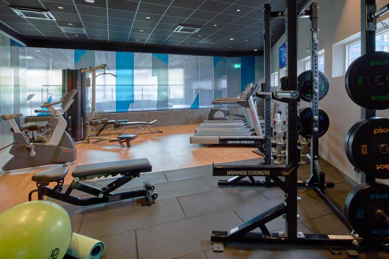 gym at scandic opalen in gothenburg