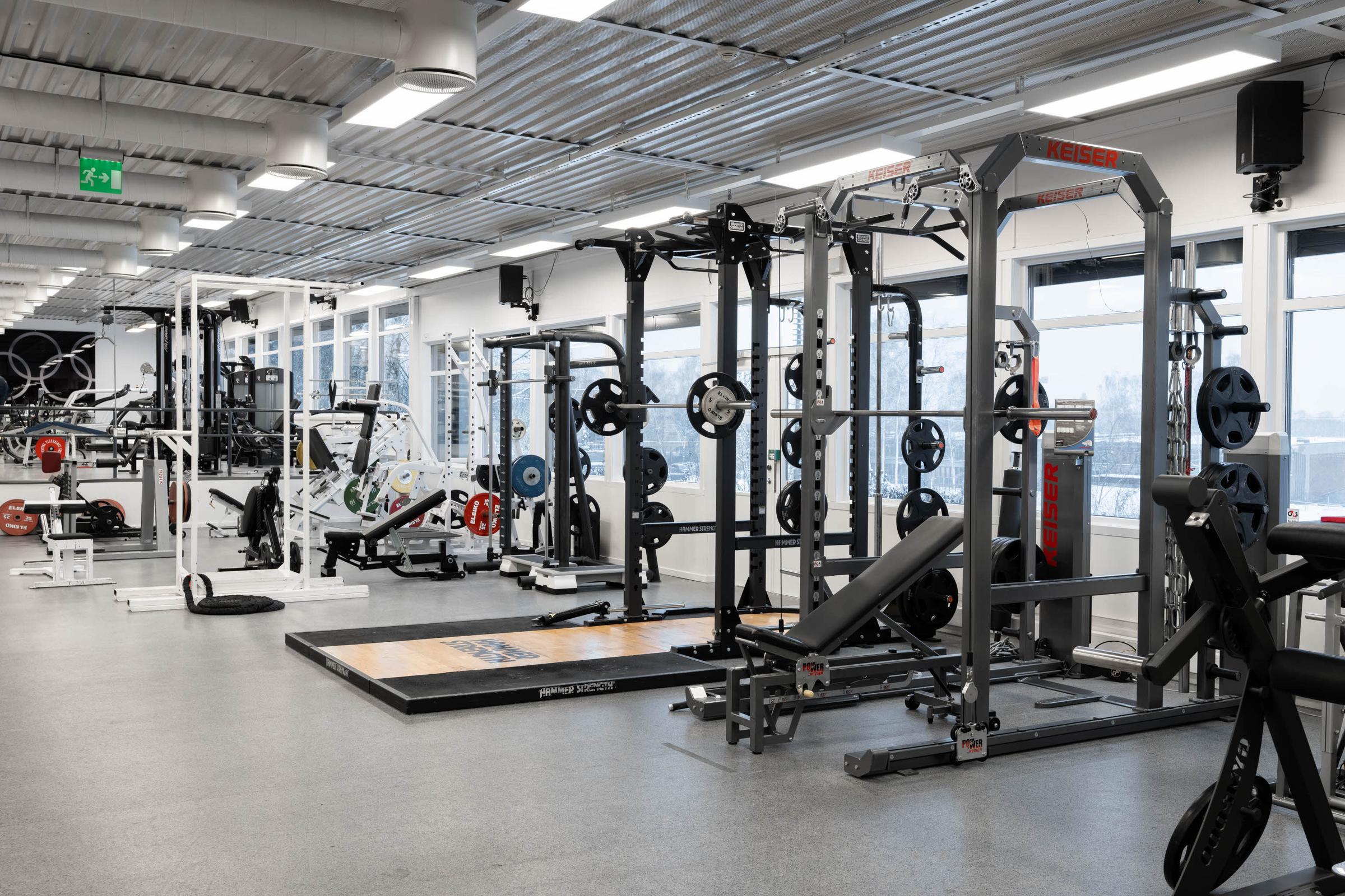 gym at scandic olympiatoppen in oslo