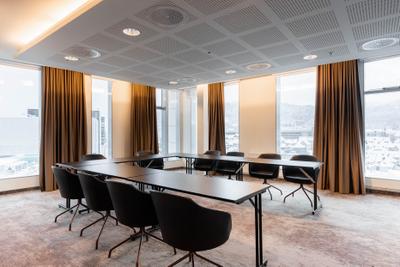 meeting room at scandic ornen in bergen