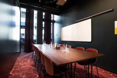 meeting room at scandic kodbyen in copenhagen