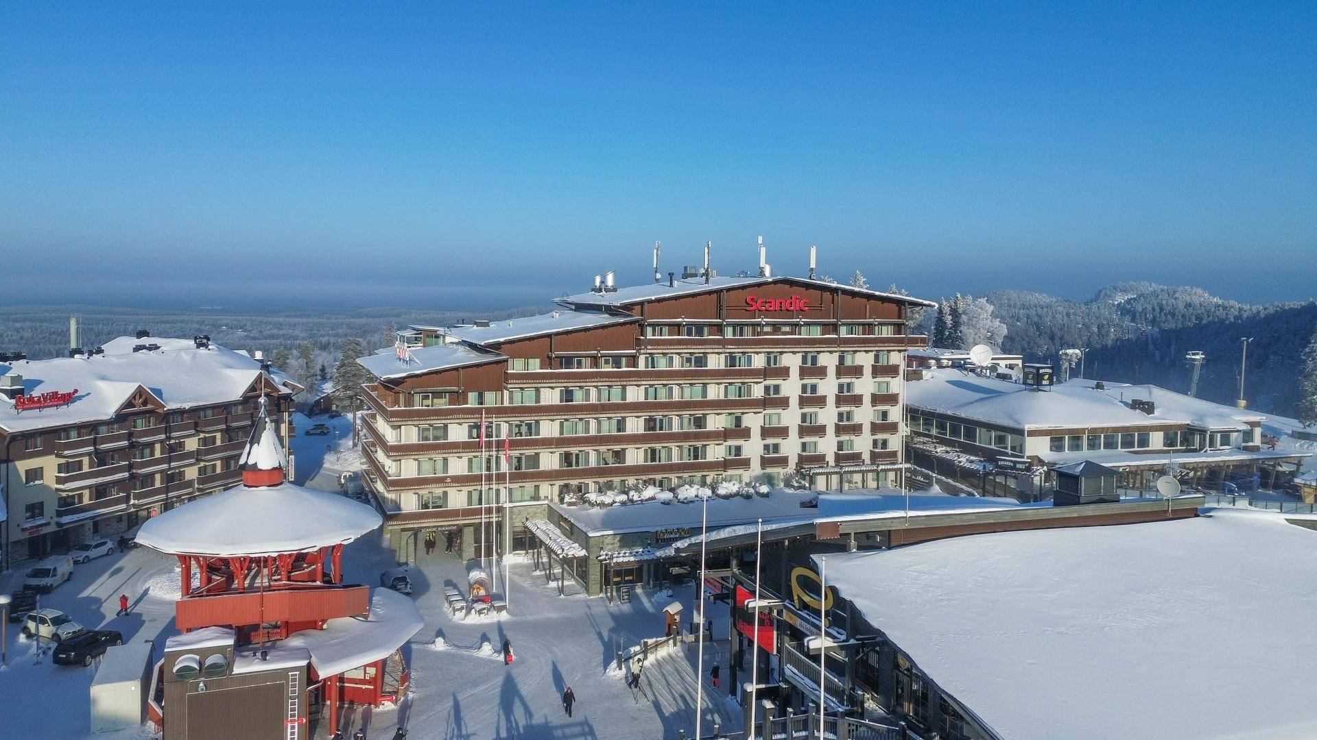 facade of scandic rukahovi in ruka