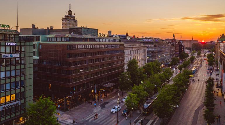 julkisivu marski by scandic hotelli helsinki keskusta suomi
