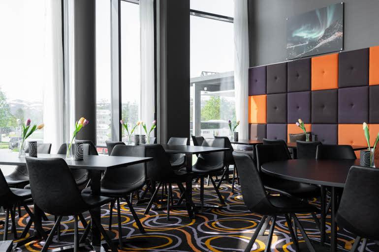 lobby at scandic alta in alta