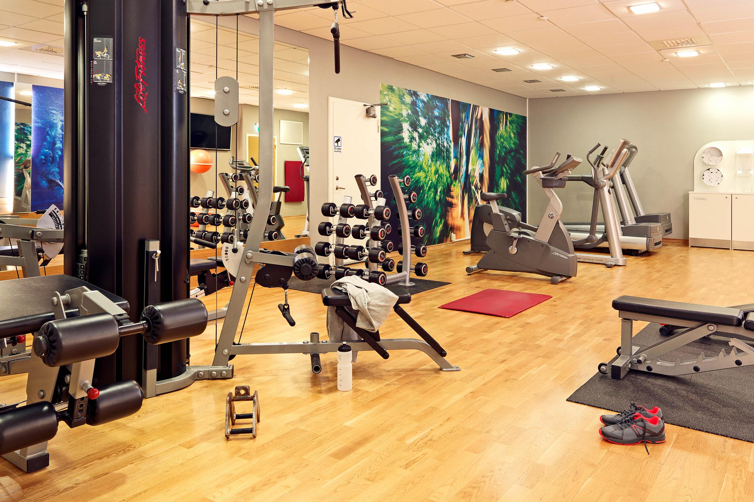 Gym hotel Scandic Backadal