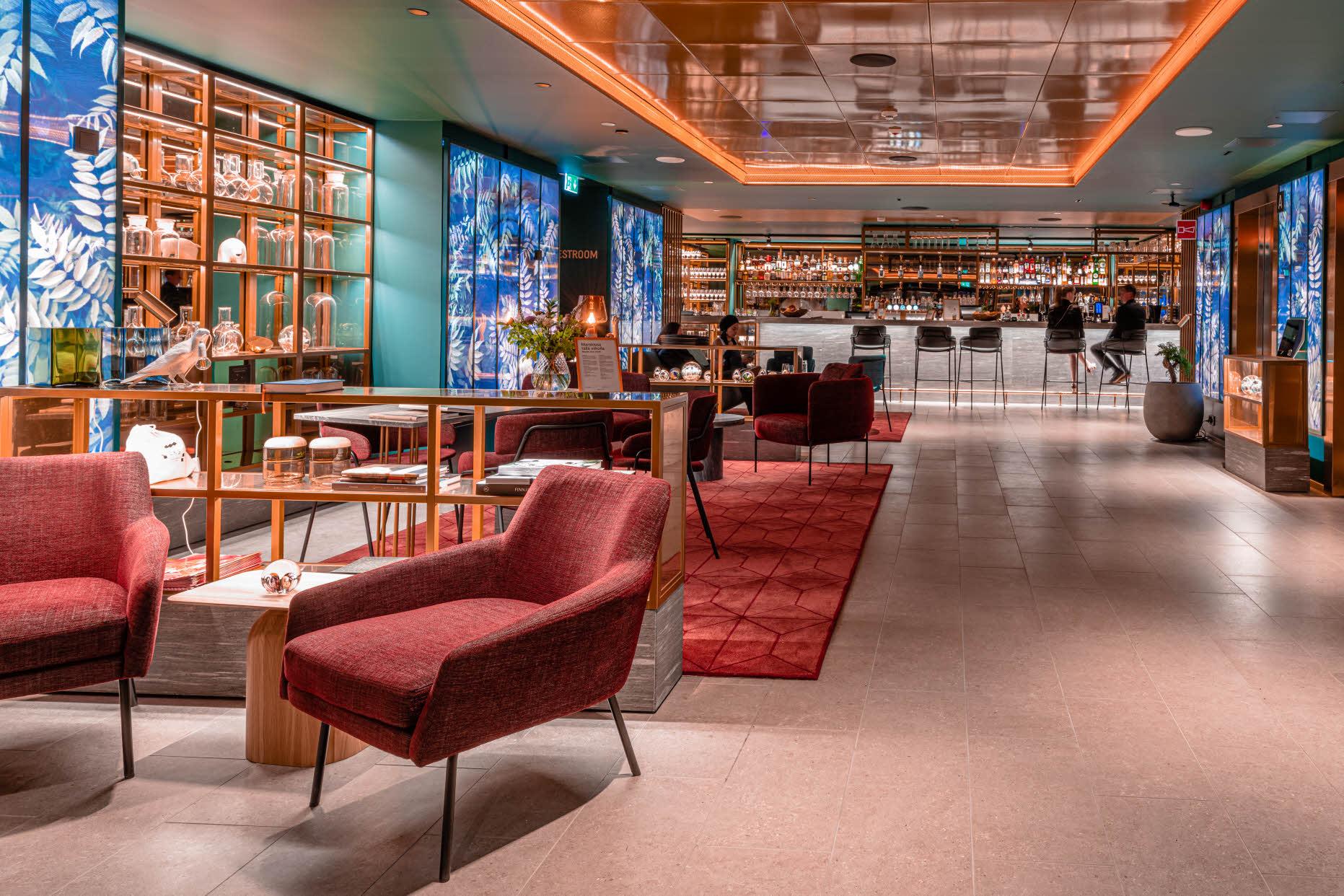 lobby and bar marski by scandic hotel helsinki city centre finland
