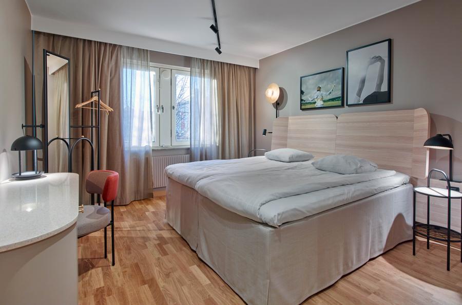 Family room bed at Scandic Borlange 