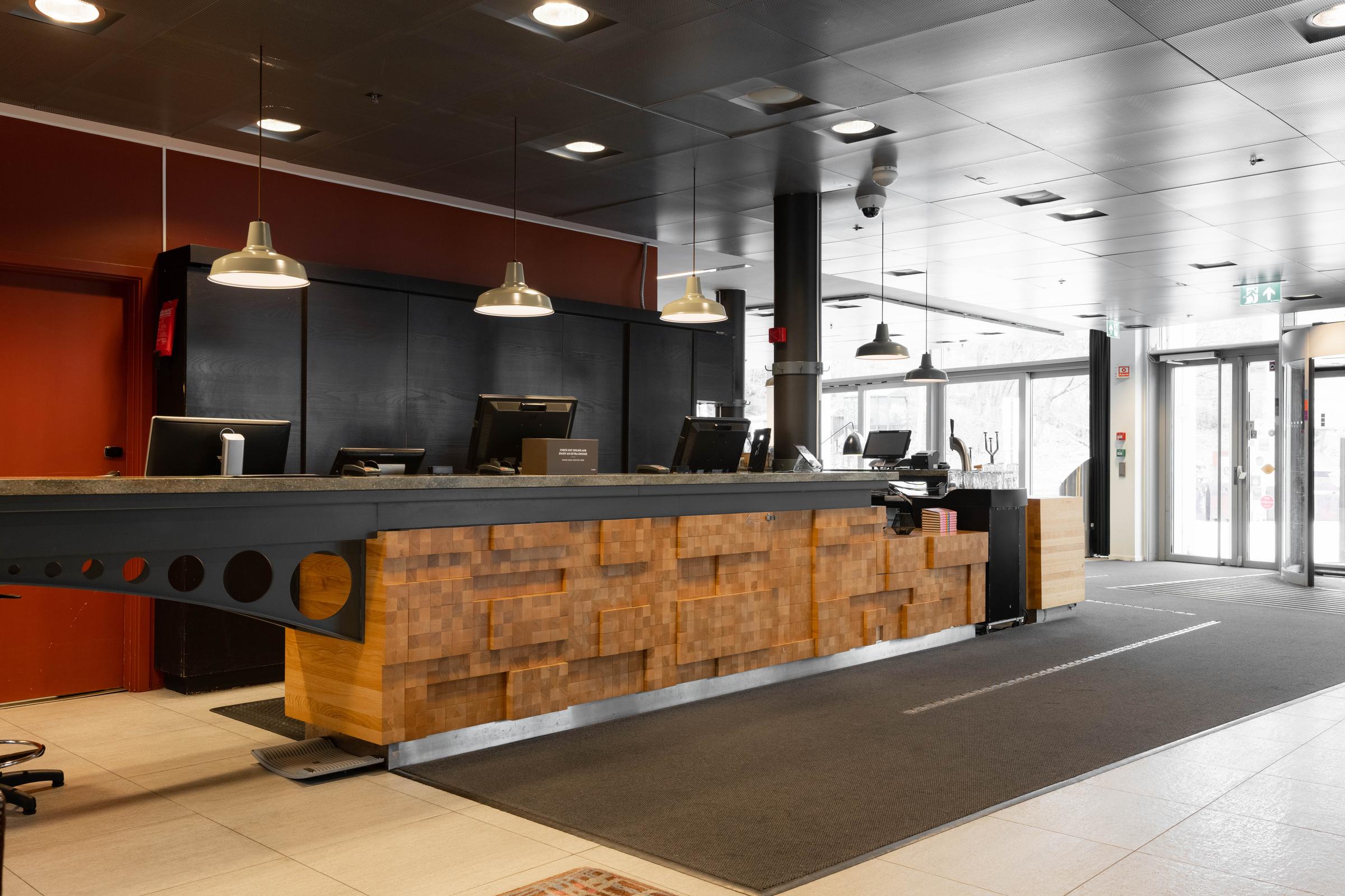 reception at scandic vulkan in oslo