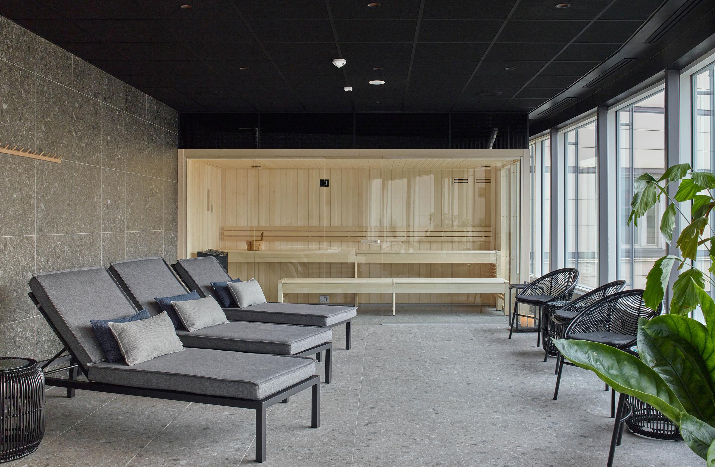 Sauna im Scandic Opalen Göteborg