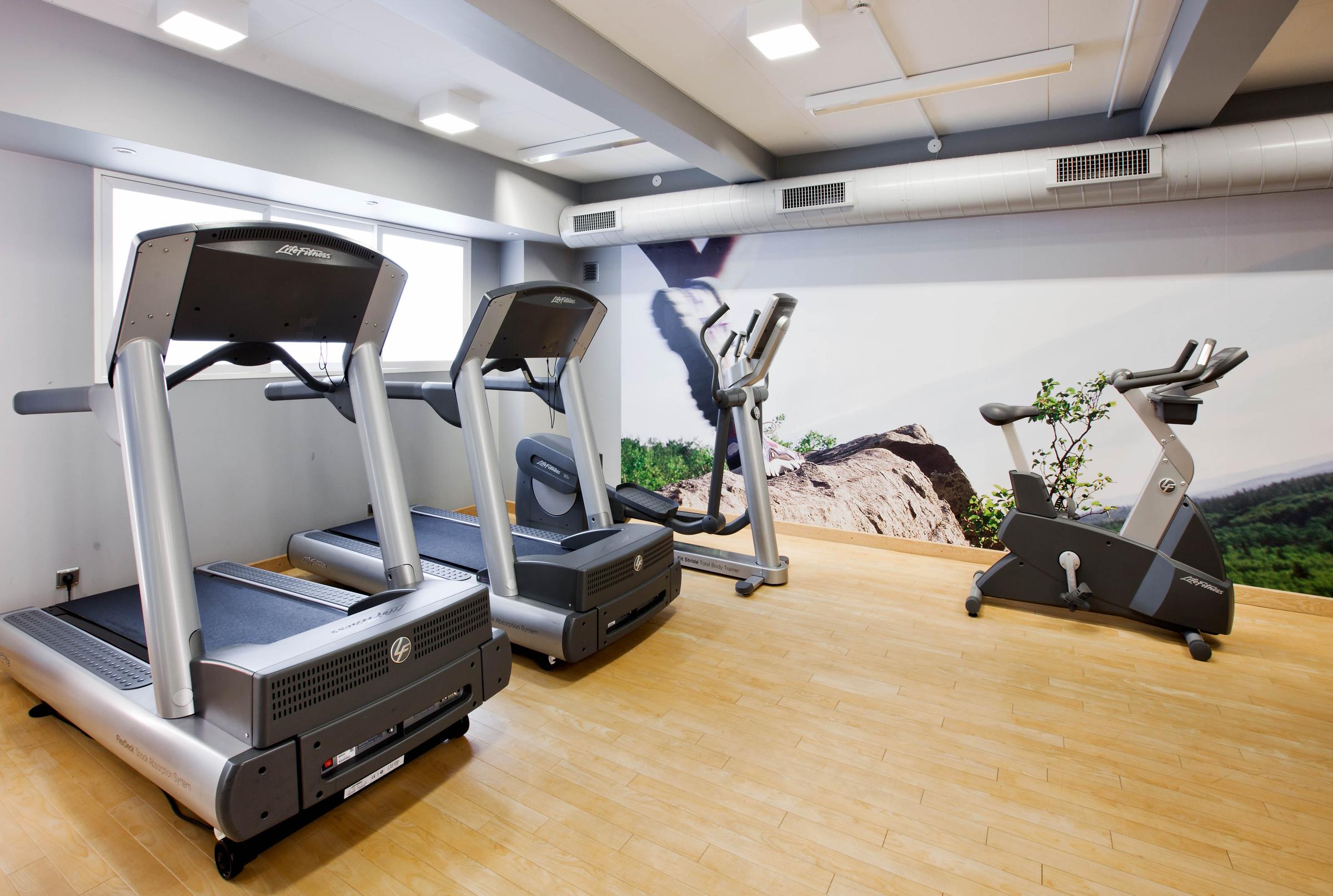 Gym of  Scandic Palace Hotel in Copenhagen