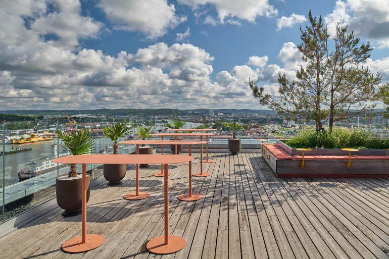 terrace at scandic göteborg central
