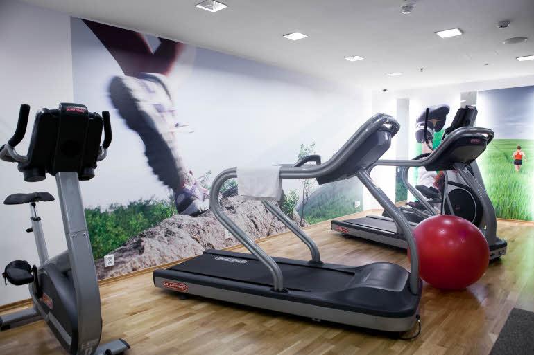 Gym of Scandic Paasi in Helsinki