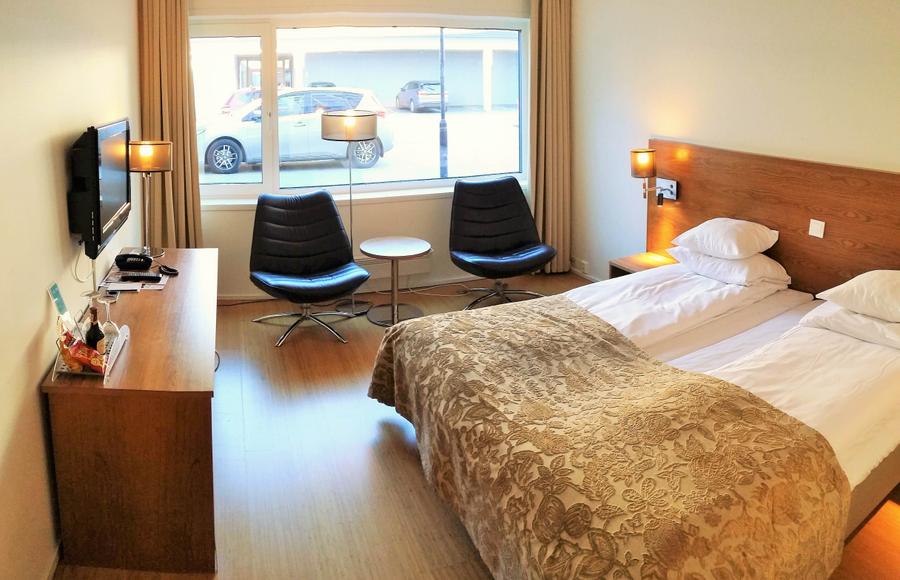 Dobbeltseng i Economy-rom, Scandic Parken