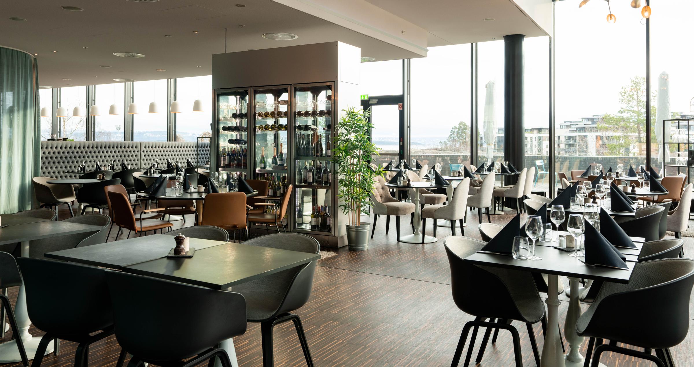 restaurant at scandic fornebu in oslo norway