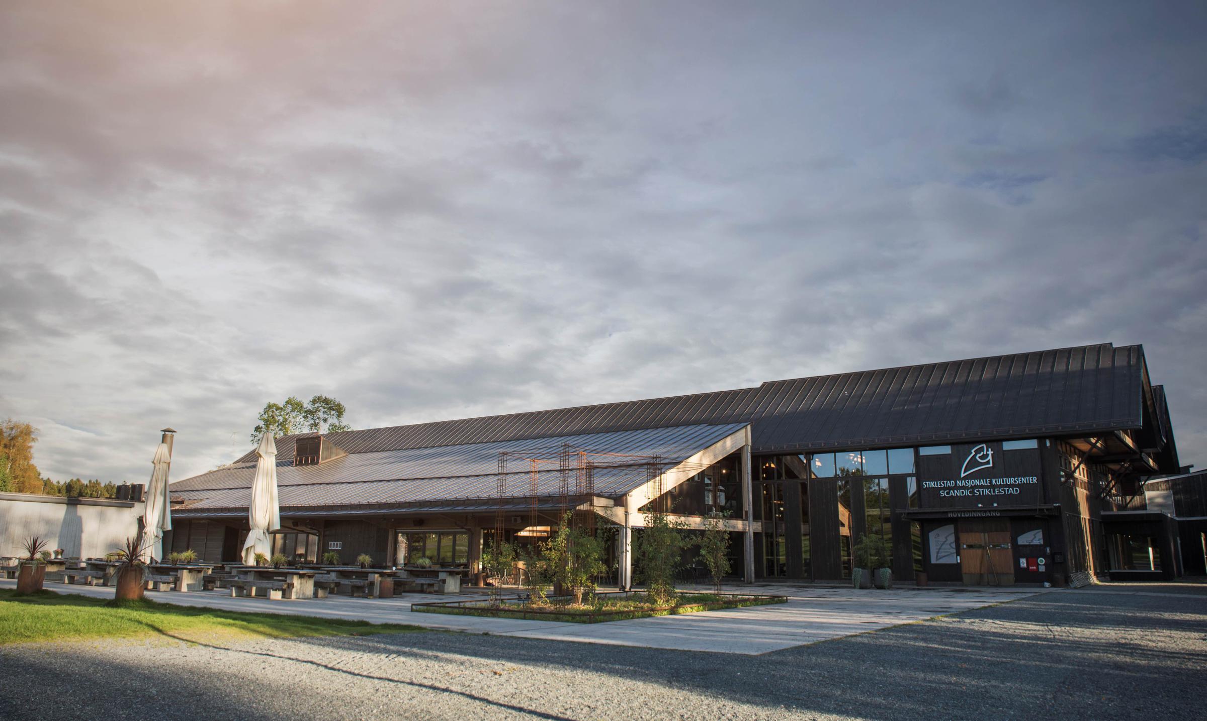 facade of espen storhaug room at scandic stiklestad in trondheim