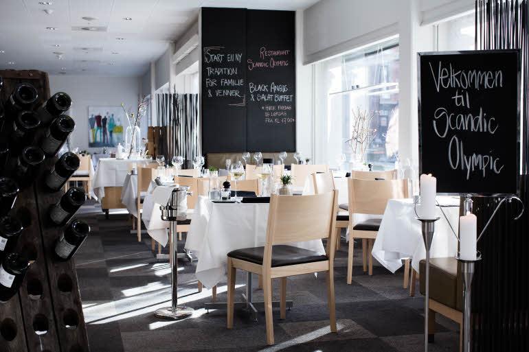 Restaurant hotel Scandic Olympic Esbjerg