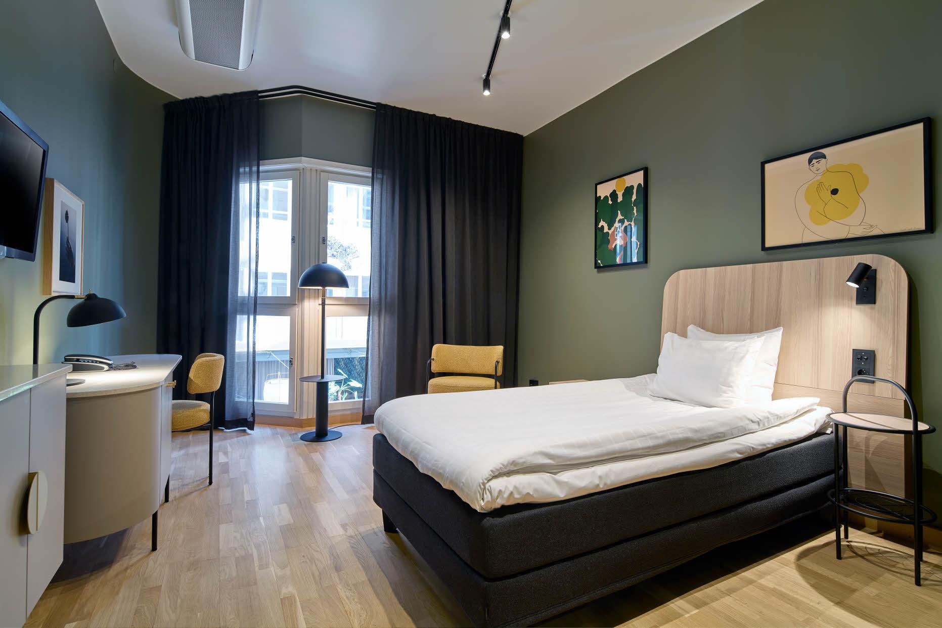 standard single room at scandic skelleftea 