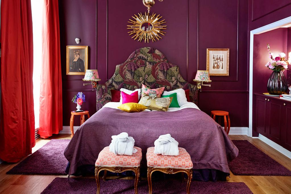 Bed in Mikado suite