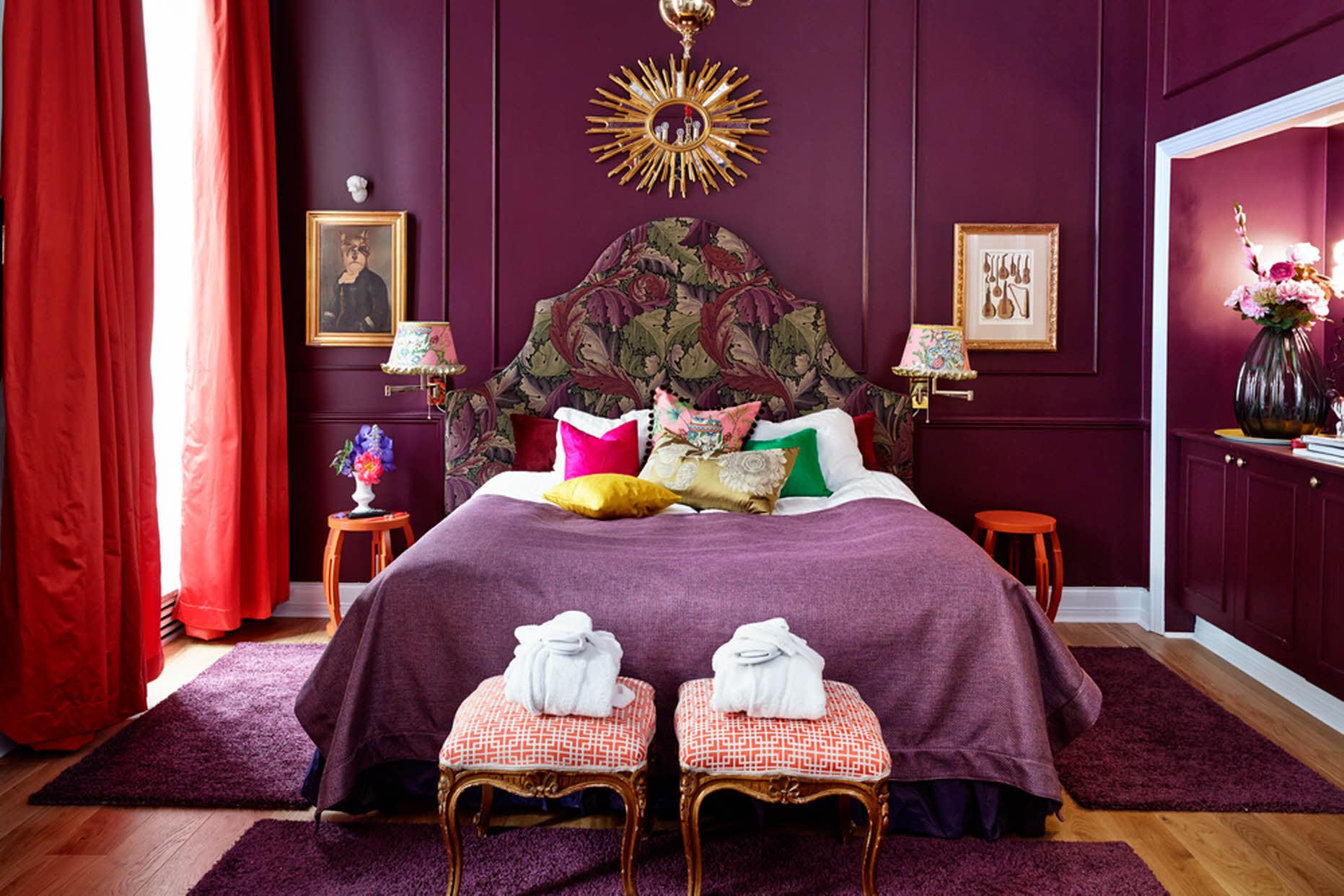 Bed in Mikado suite