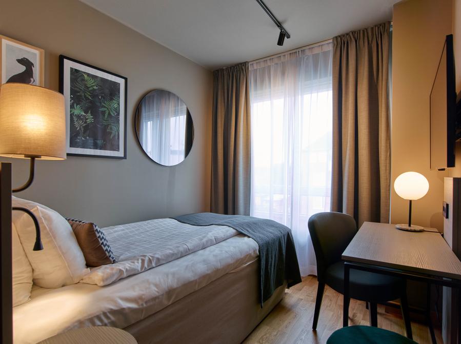 Single room at Scandic Park in Stockholm