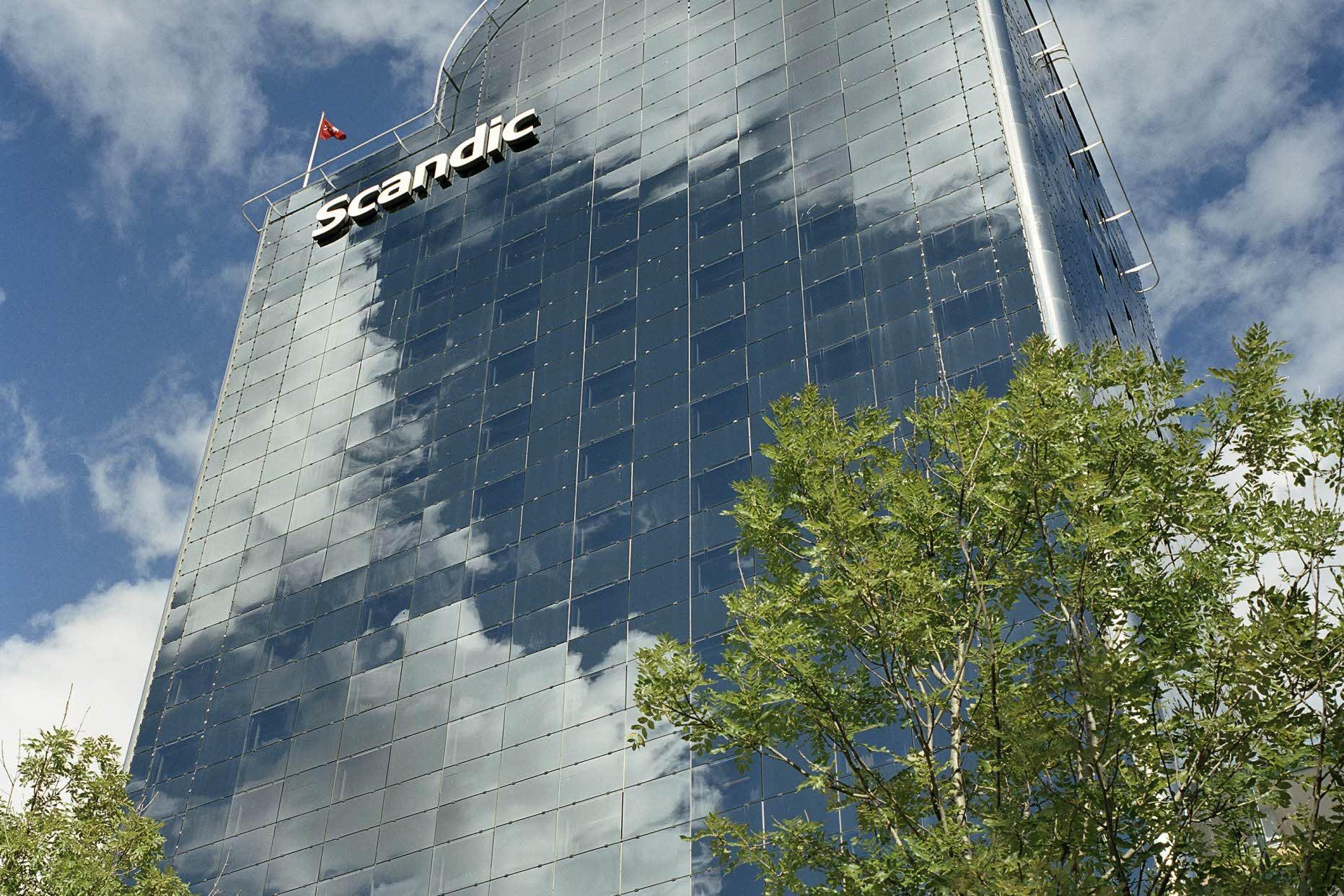 Exterior facade Scandic Infra City Stockholm