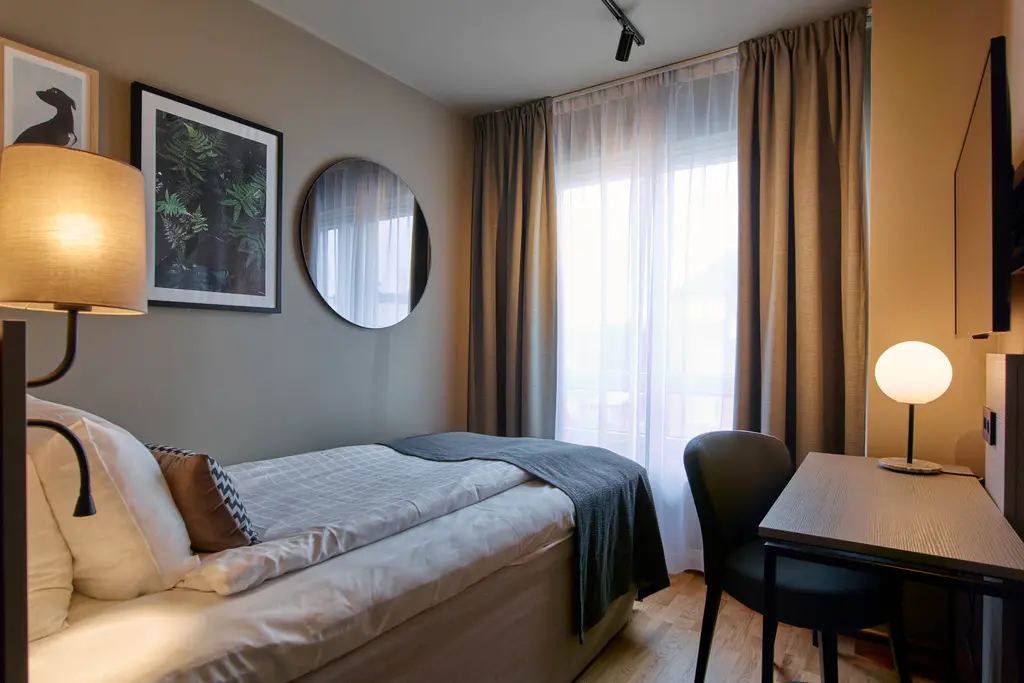 Single Room im Scandic Park in Stockholm