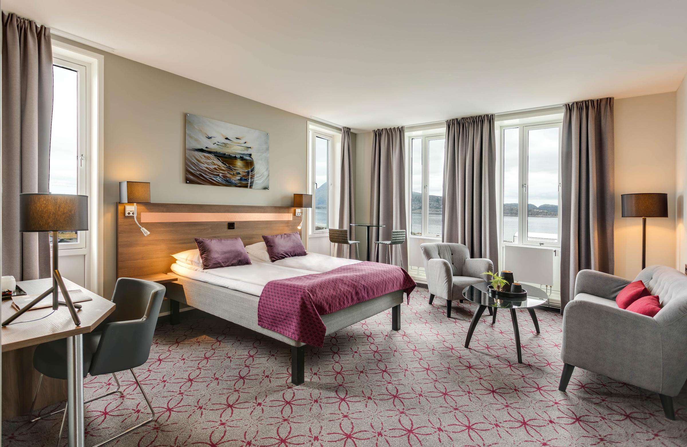 Queen Superior room, Scandic Syv Søstre Sandnessjøen