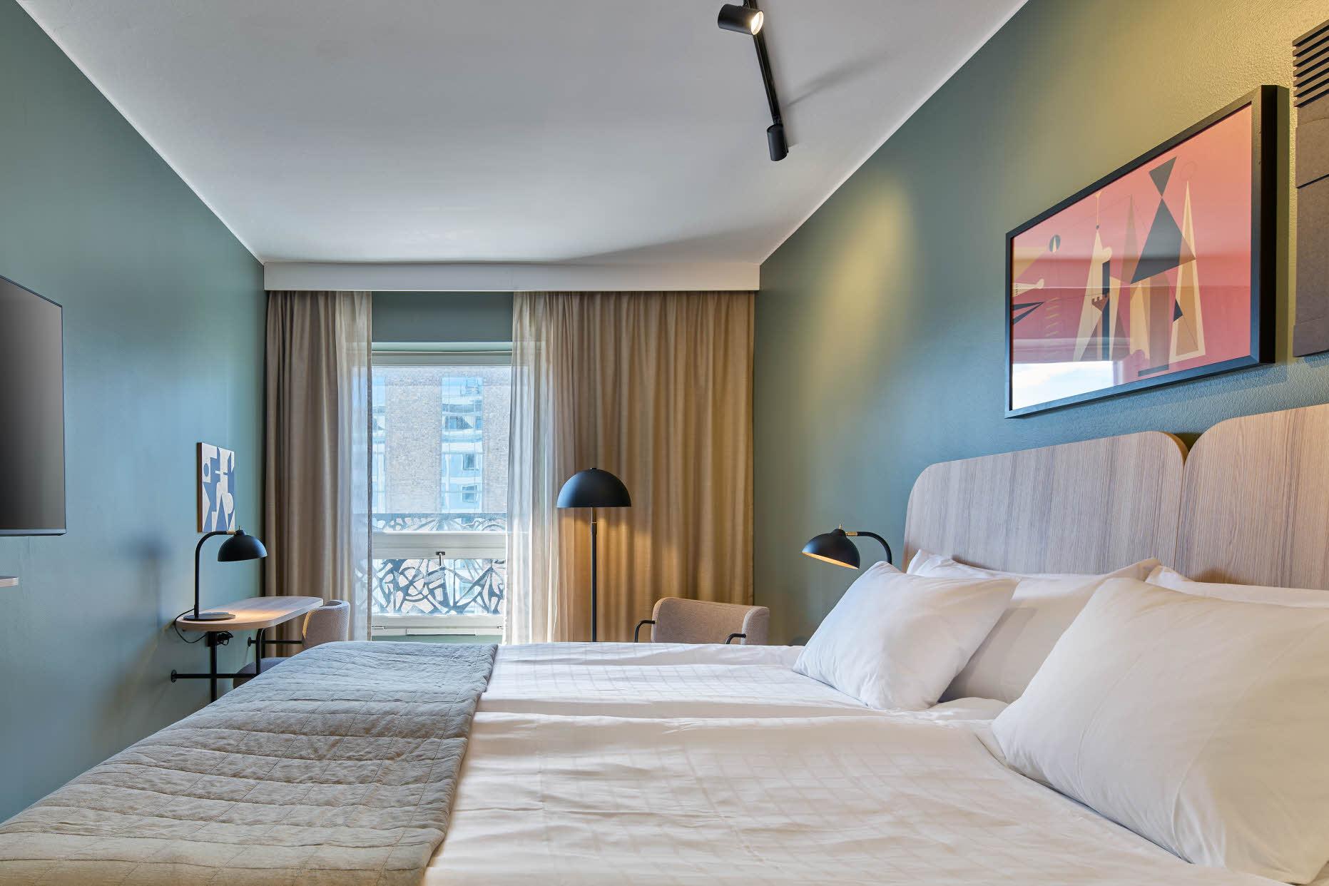 superior room at scandic malmen in stockholm sweden