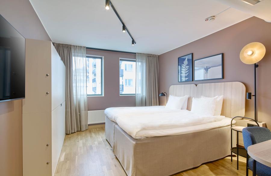 standard room at scandic alvik