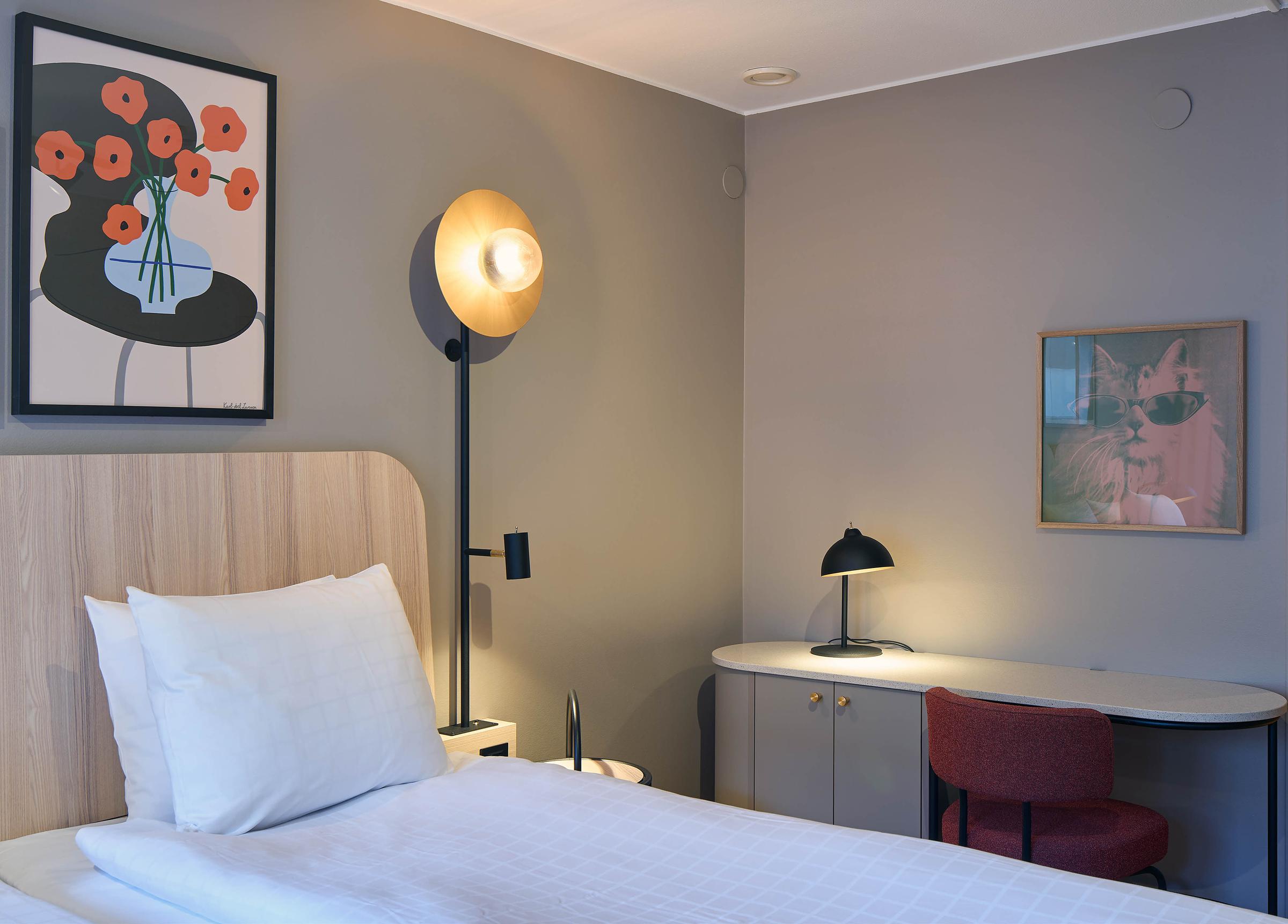 single room at scandic europa in gothenburg