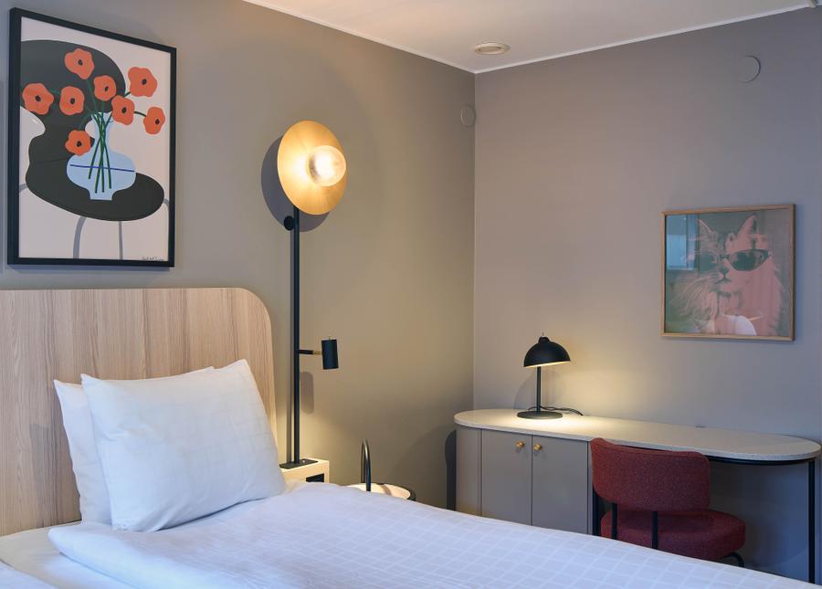 single room at scandic europa in gothenburg