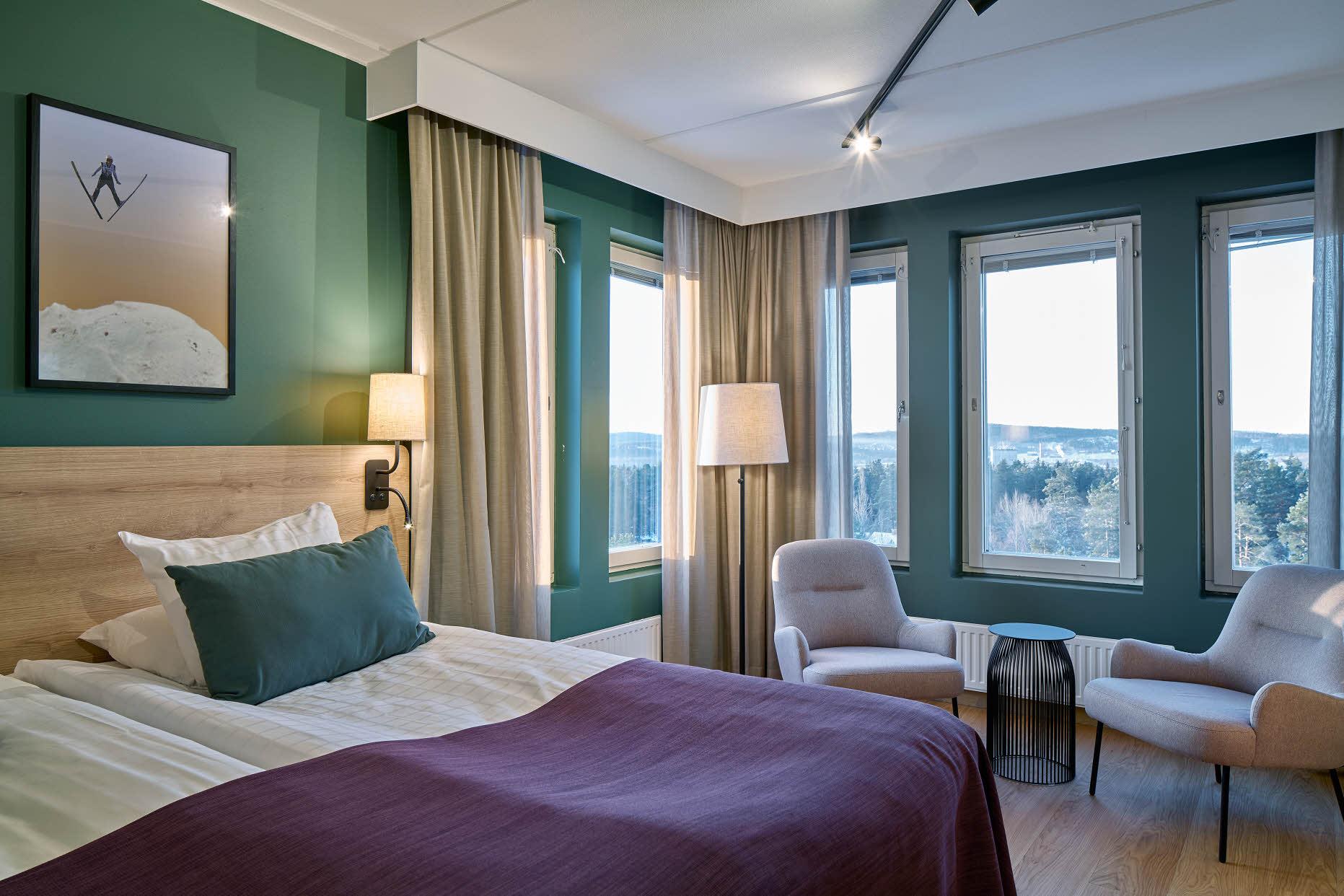 superior room at scandic lugnet falun