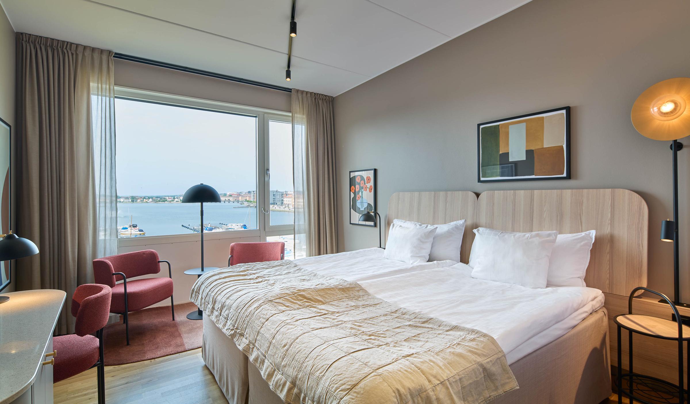superior room with view at scandic karlskrona