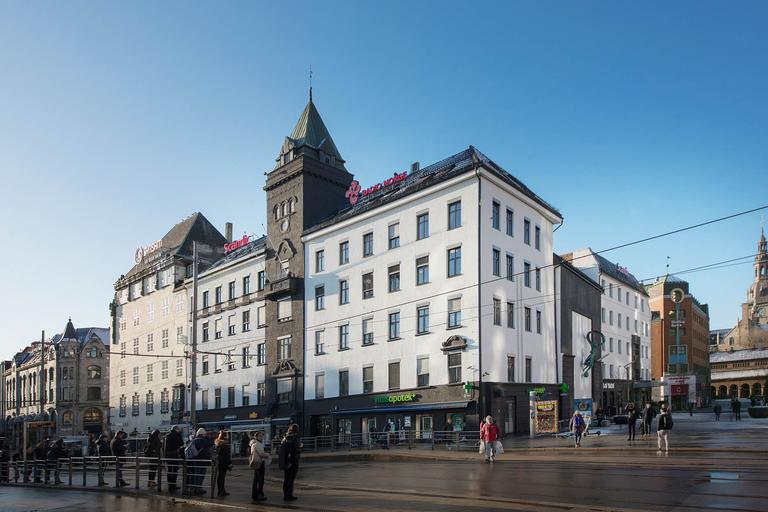 Fassade von Scandic Oslo City