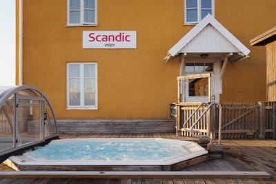 Jacuzzi hotell Scandic Visby Gotland