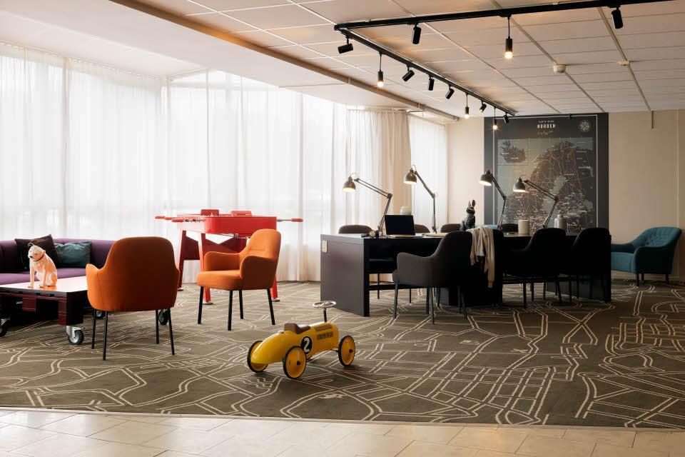 Lobby hotell Scandic Örebro Väst