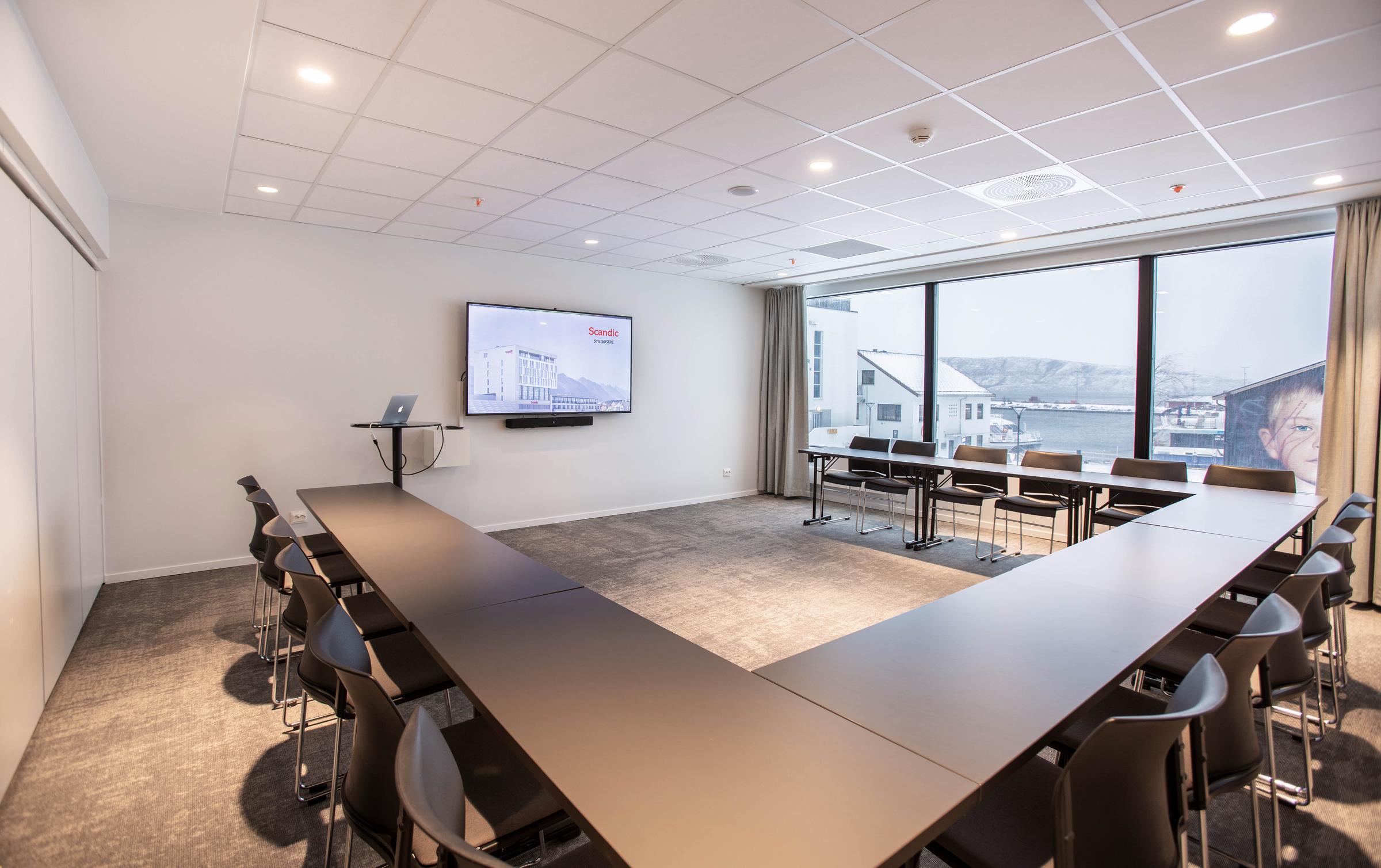 meeting room at Syv Sostre in Sandnessjoen in Norway