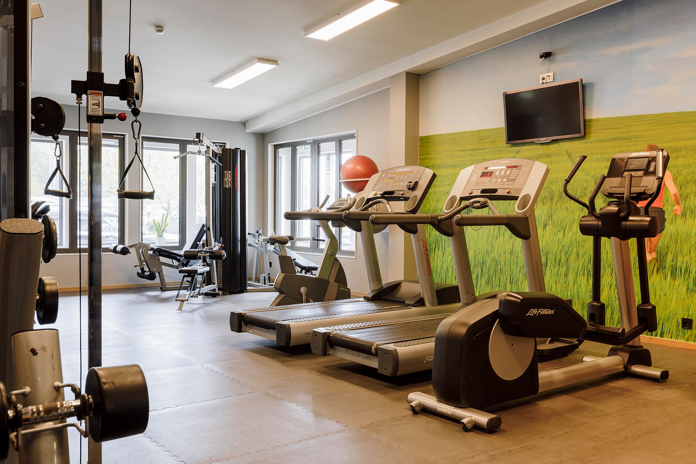 Gym overview Scandic Jarva Krog