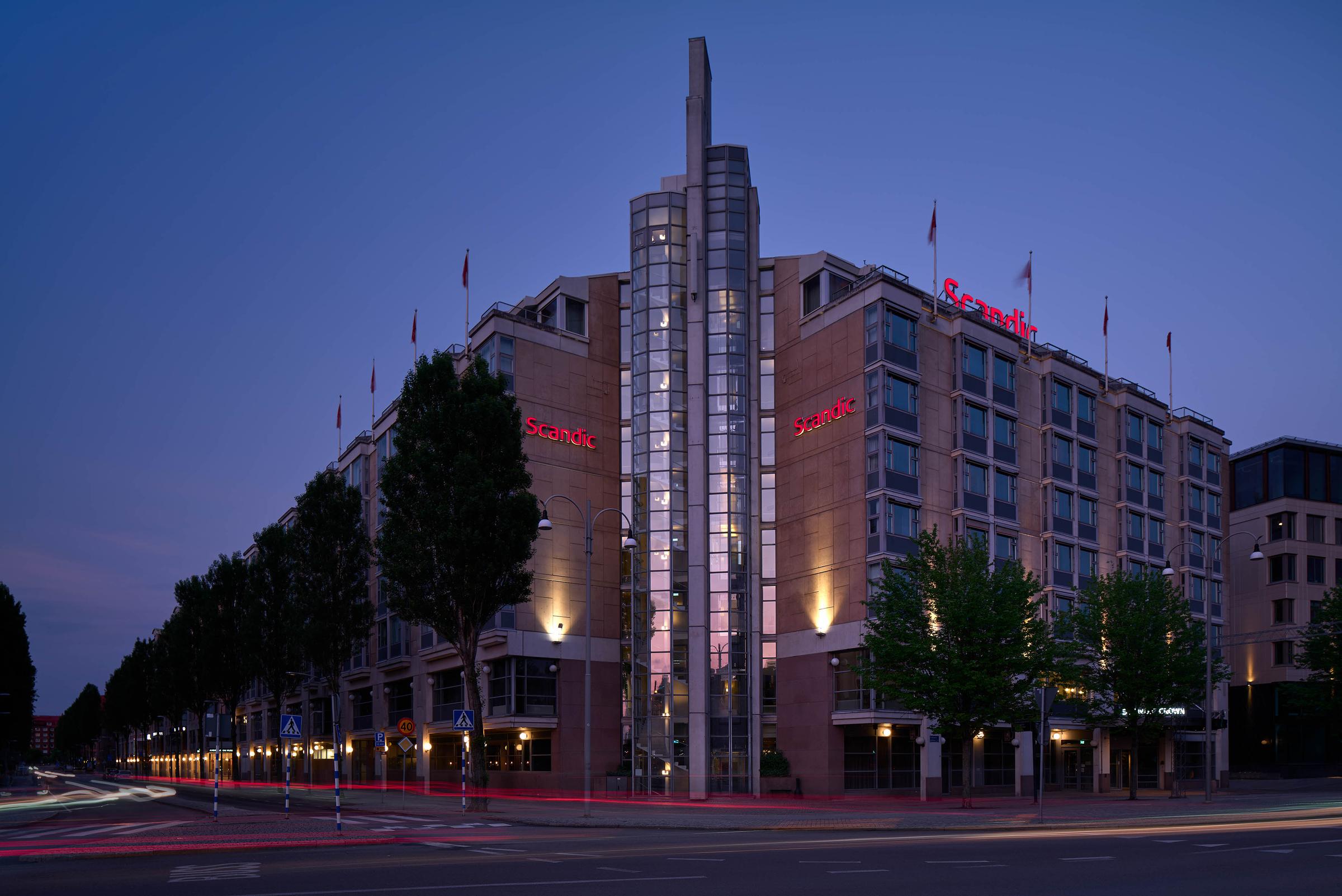 Außenbereich vom Scandic in Götenburg