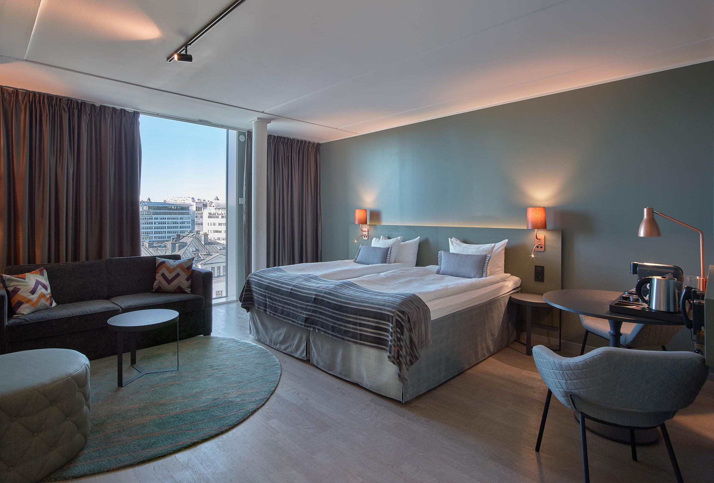 master suite at scandic continental in stockholm