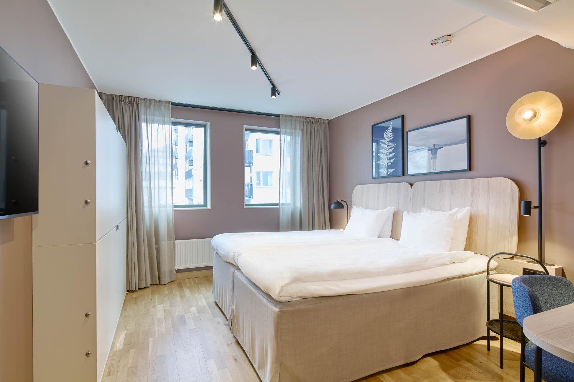 standard room at scandic alvik