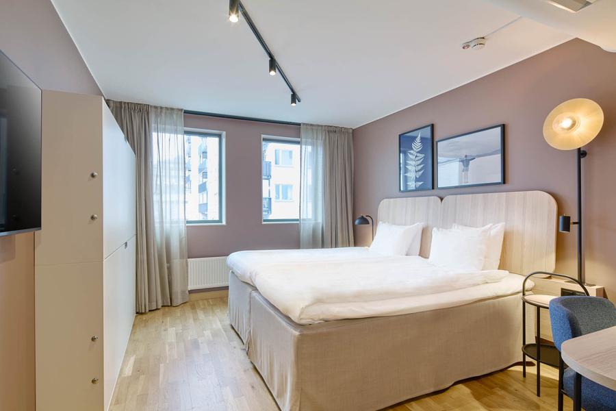 standard room at scandic alvik