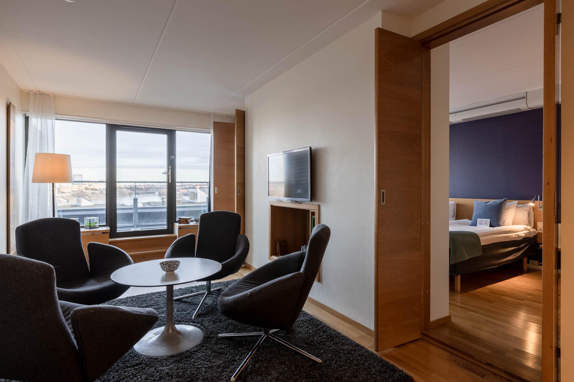 Junior Suite im Scandic Alvik