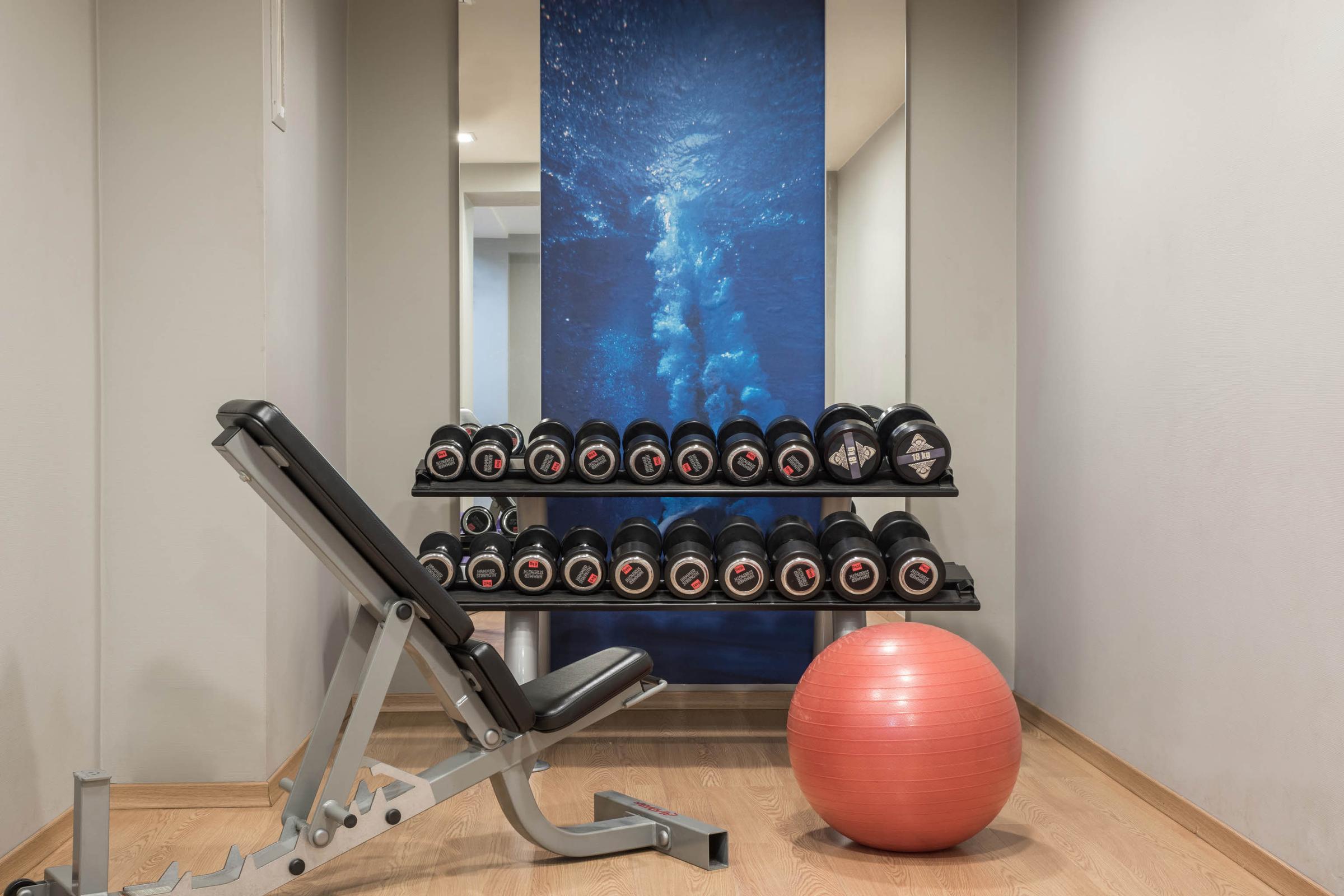 Gym hantlar Scandic Gdansk
