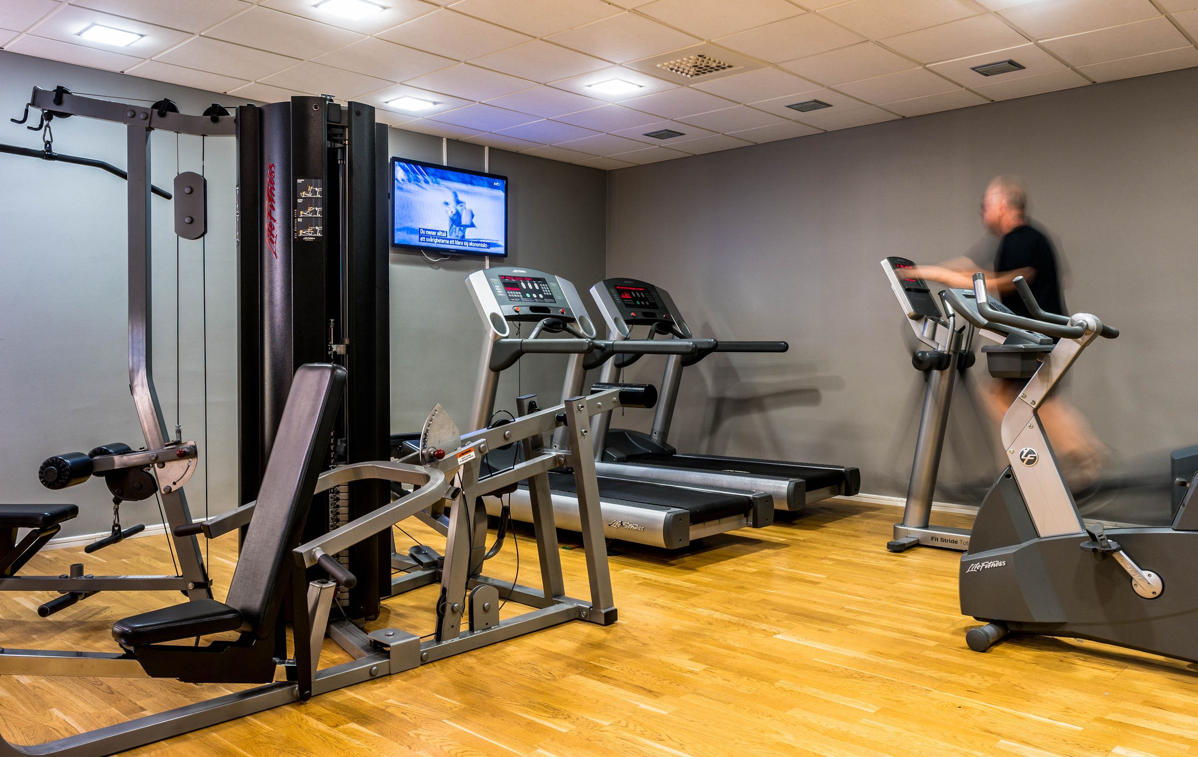 Gym hotell Scandic Swania Trollhättan