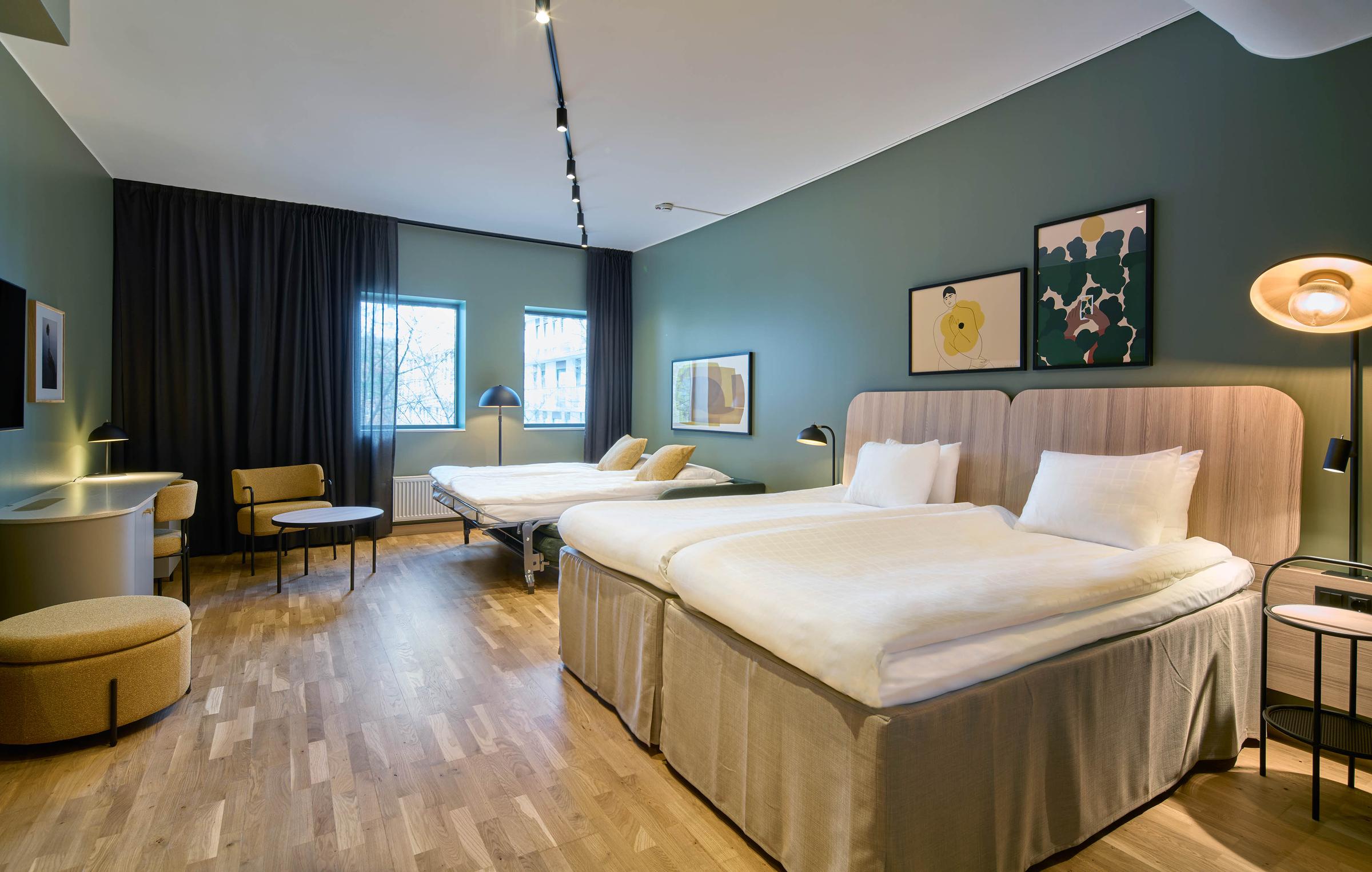 superior room at scandic alvik