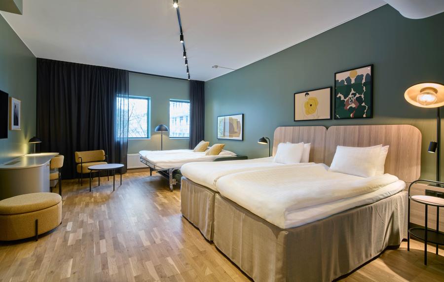 superior room at scandic alvik